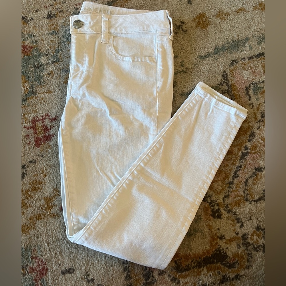 American Eagle White Jegging Size 8